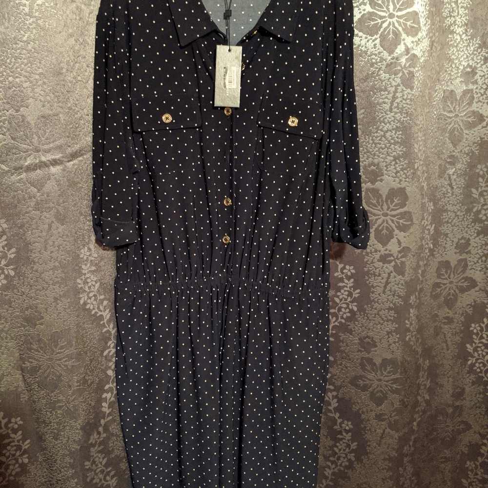 NWT Polka Dot Hilfiger Romper